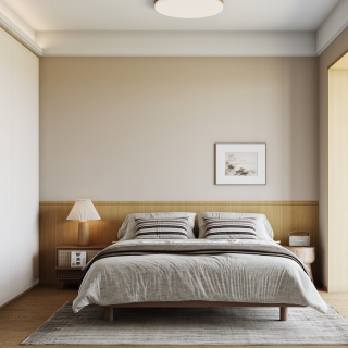 现代主卧单