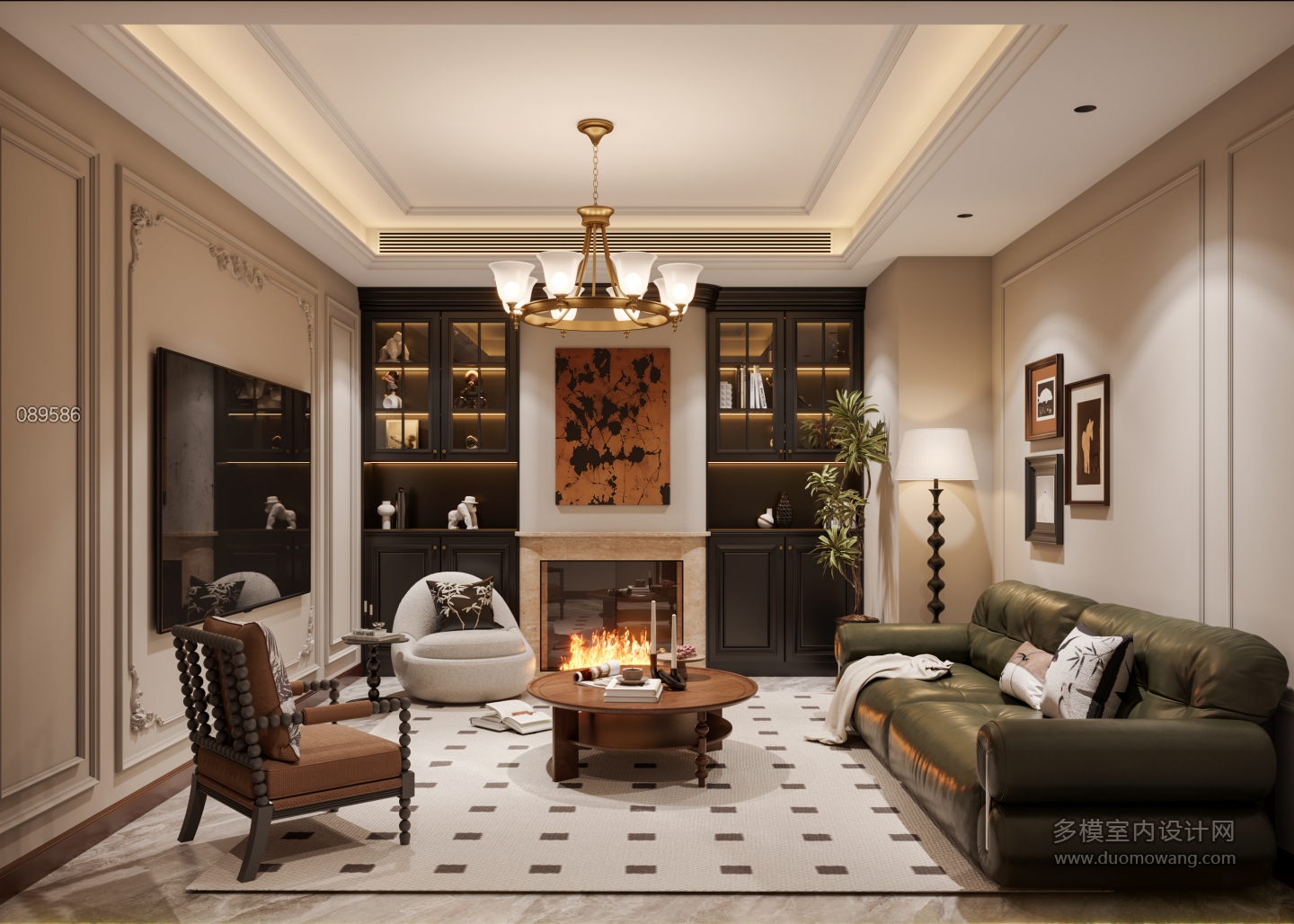 美式一楼休闲厅