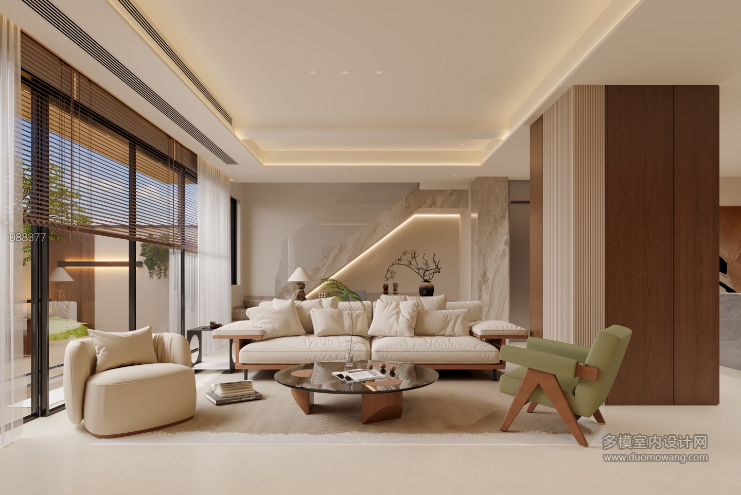 宋氏一楼客厅全景