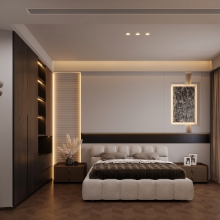 现代卧室