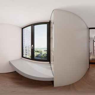 现代-2层女孩衣帽间