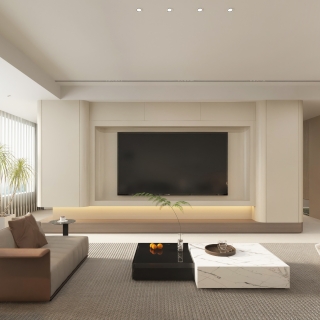 意式极简家装 客厅