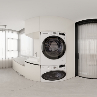 现代简约洗衣区
