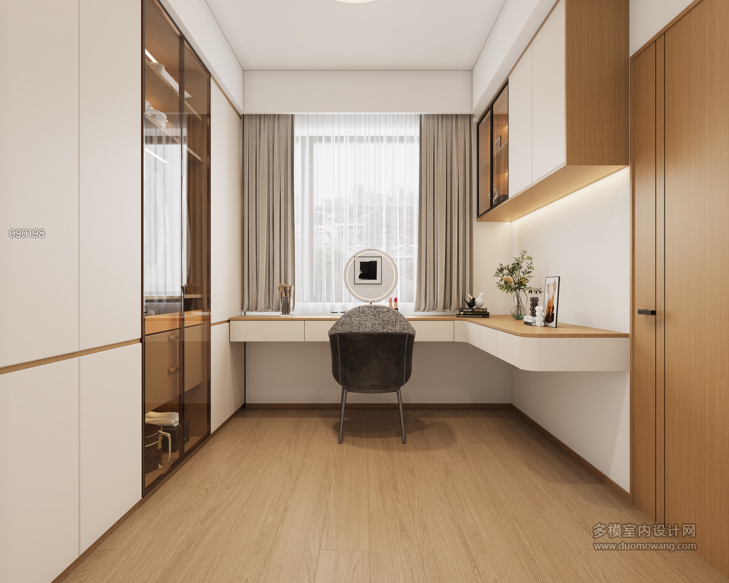 意式衣帽间静态