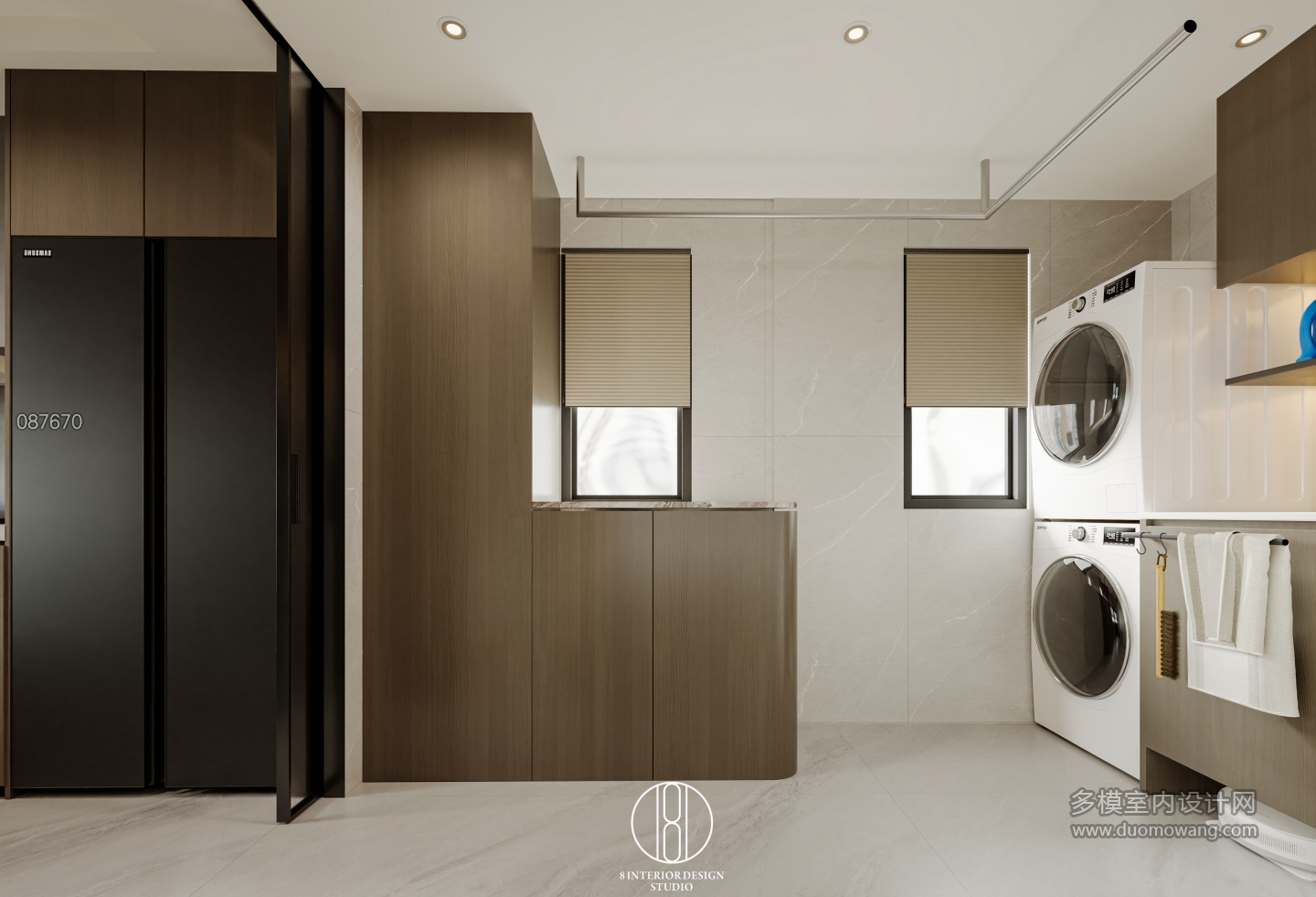 现代洗衣房 静态