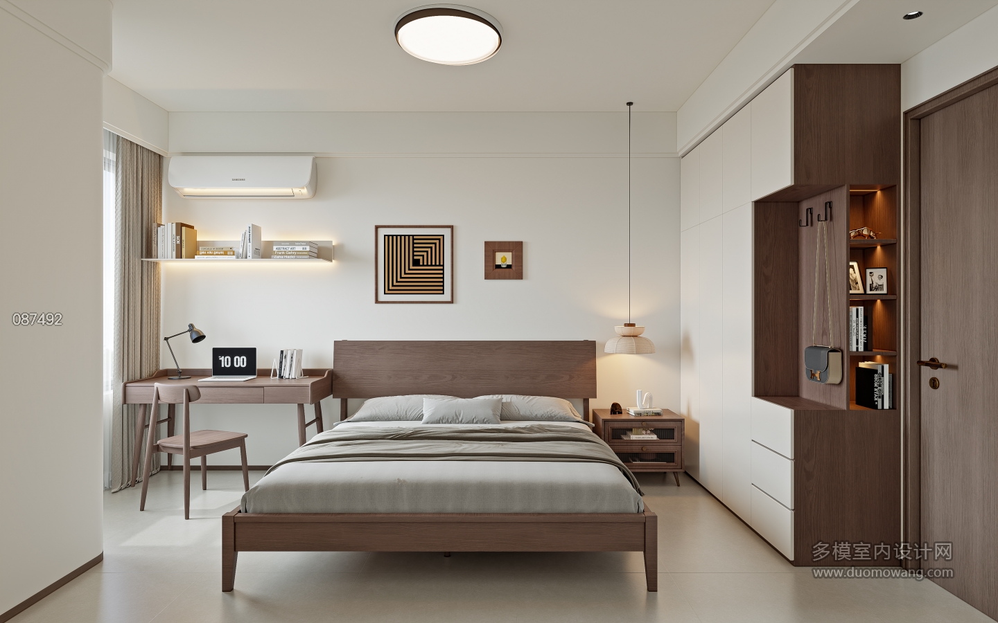 简约中古_次卧室001_0000 拷贝
