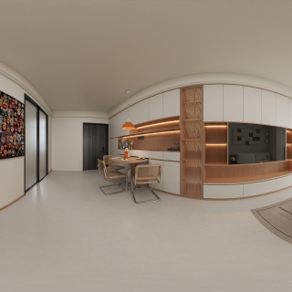 奶油原木-客餐厅