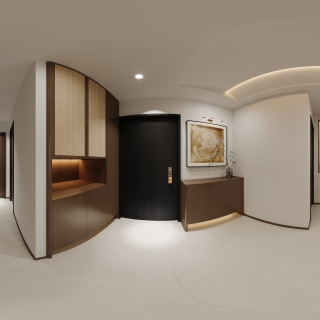 现代中古进门全景