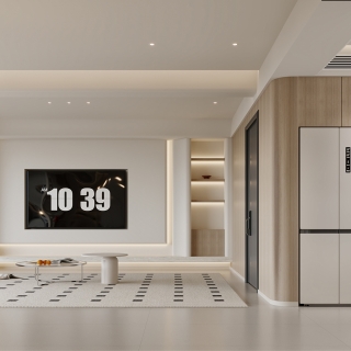 现代电视背景特写