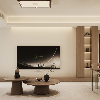 现代客餐厅单张二