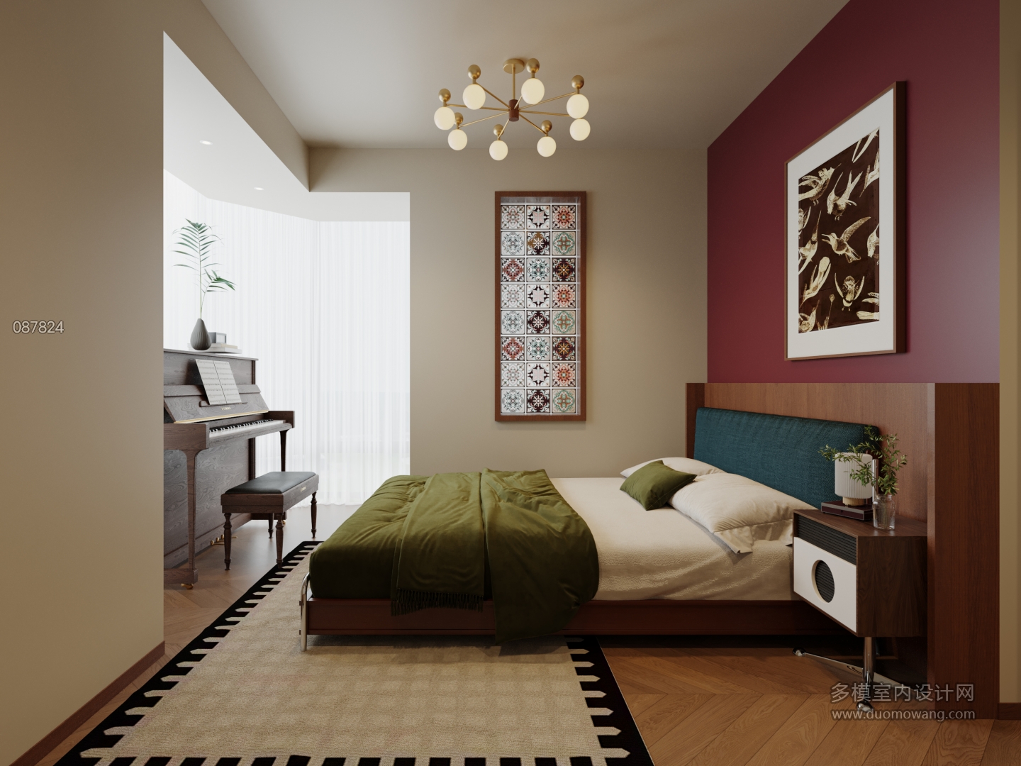 主卧室静态