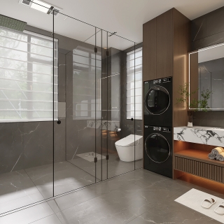 意式轻奢三楼主卫