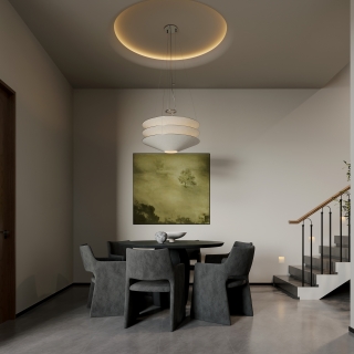 意式极简一层餐厅