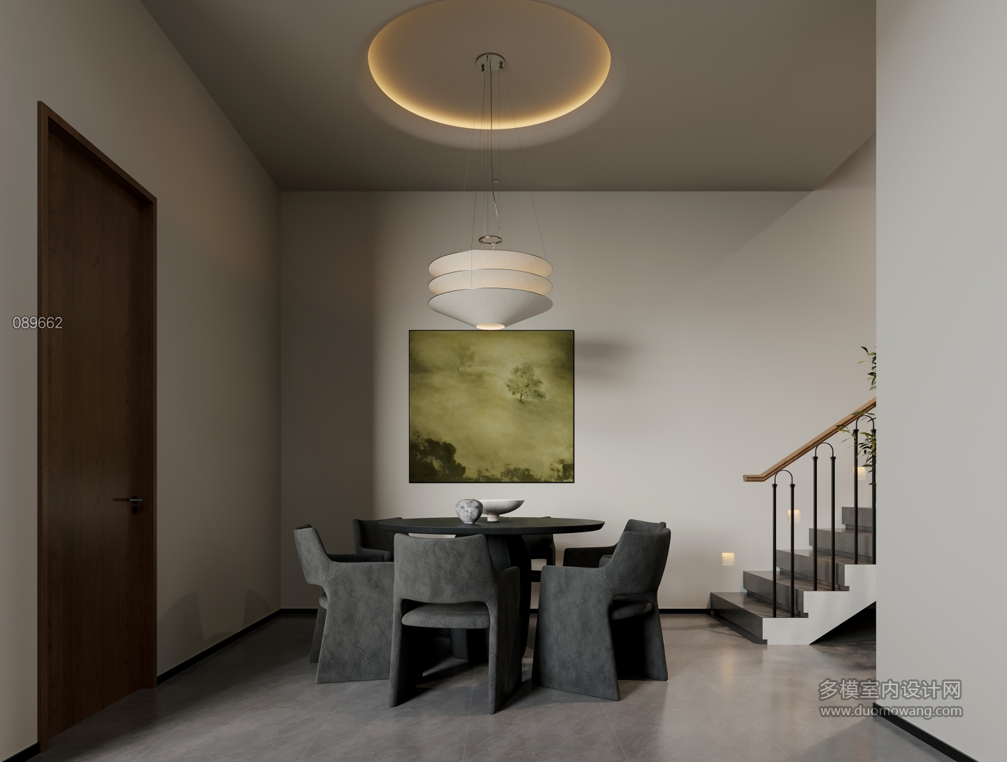 意式极简一层餐厅