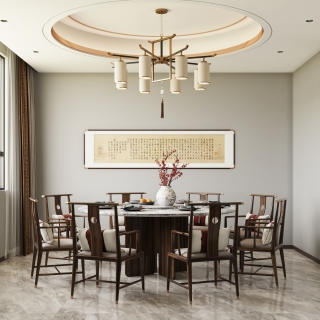 新中式宴会厅单