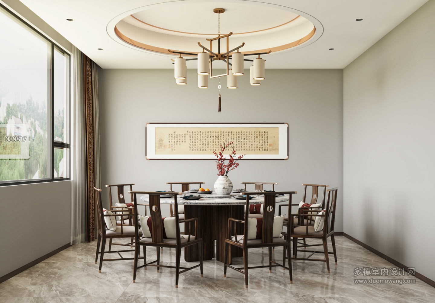 新中式宴会厅单