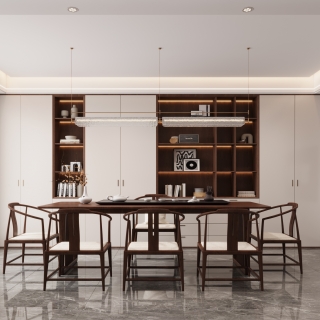 新中式1楼_茶室