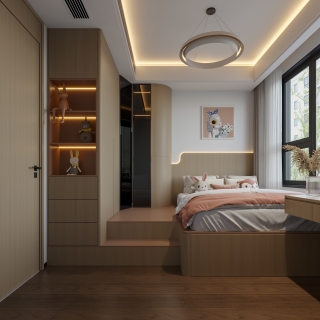 现代女孩房静态