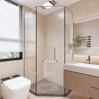 主卧卫生间特写