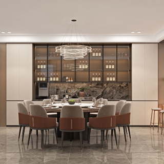 现代 辛集杨总会所 餐厅
