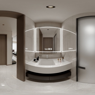 现代意式洗手区