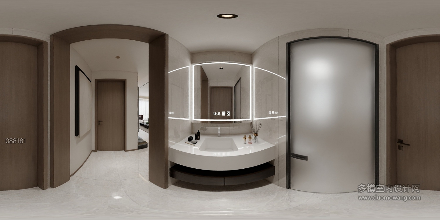 现代意式洗手区