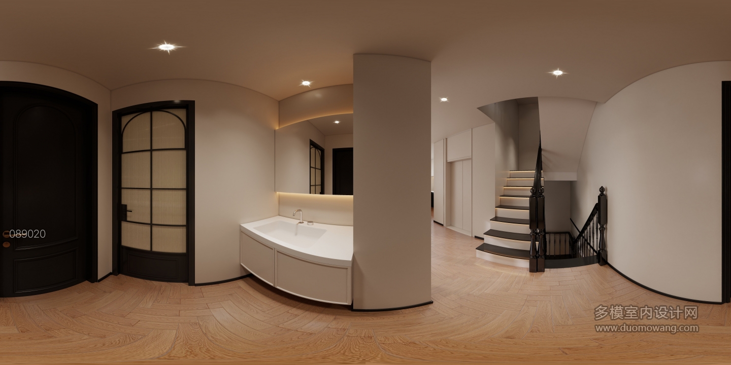 法式负一楼玄关