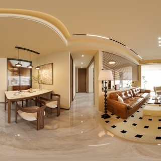 中古客餐厅全景