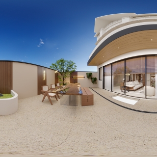 宋氏一楼院子全景