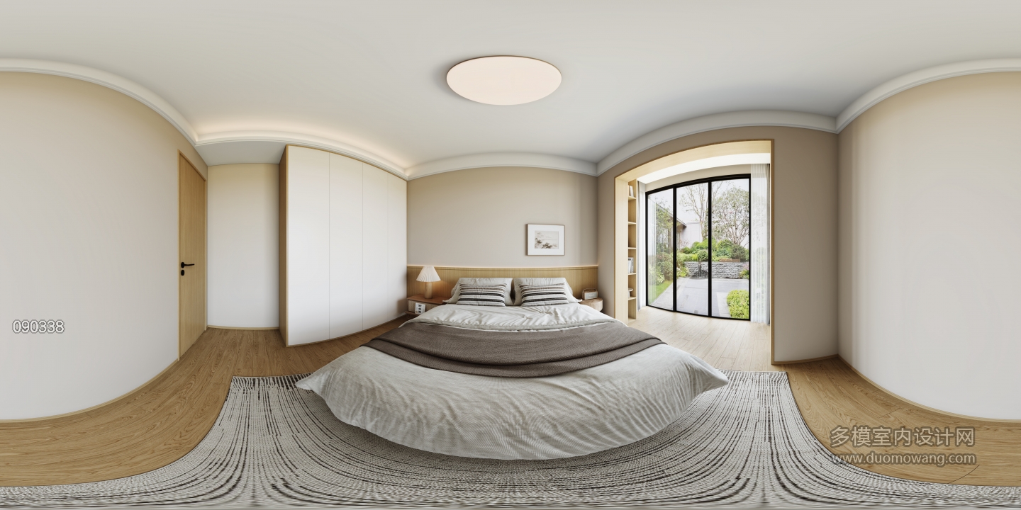 现代主卧全