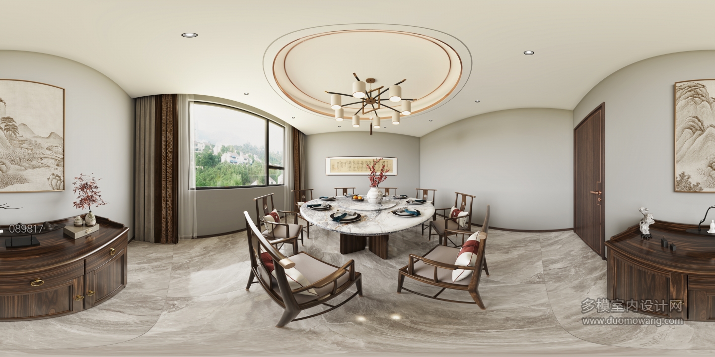 新中式宴会厅全