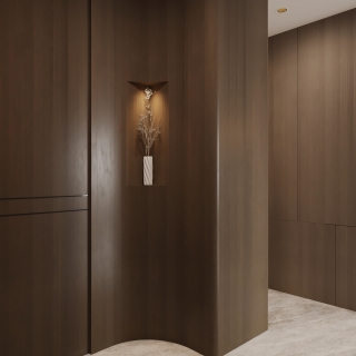 意式客厅-过道静态