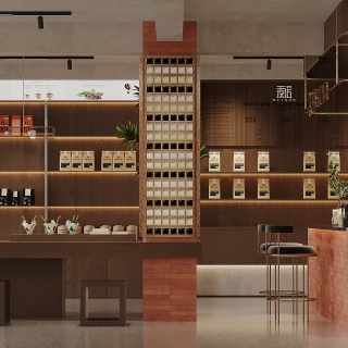 现代咖啡店静态001