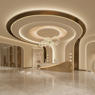 现代婚宴公区单张1