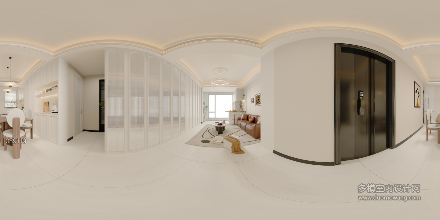 法式客餐厅全景