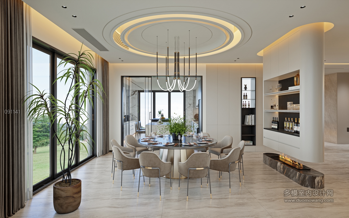 碧桂园一层912_一层餐厅002