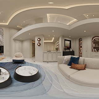 法式地下室会客厅360