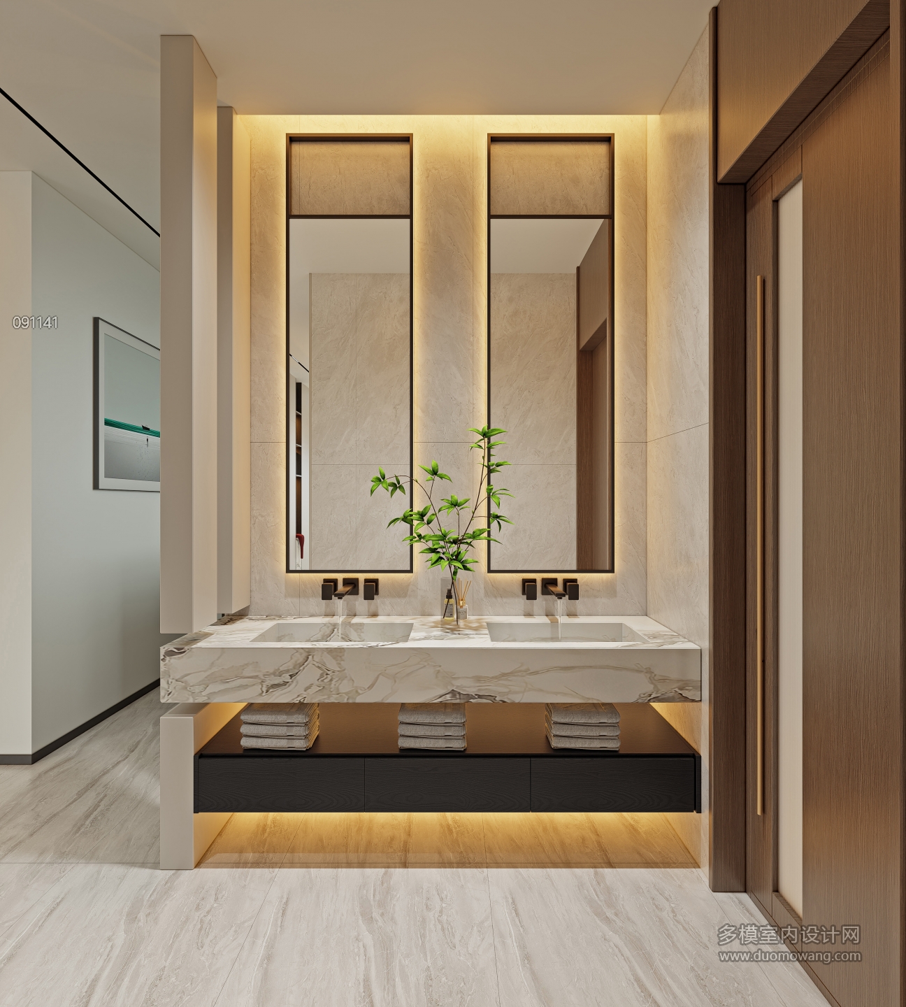 碧桂园一层912_一层客卫干区