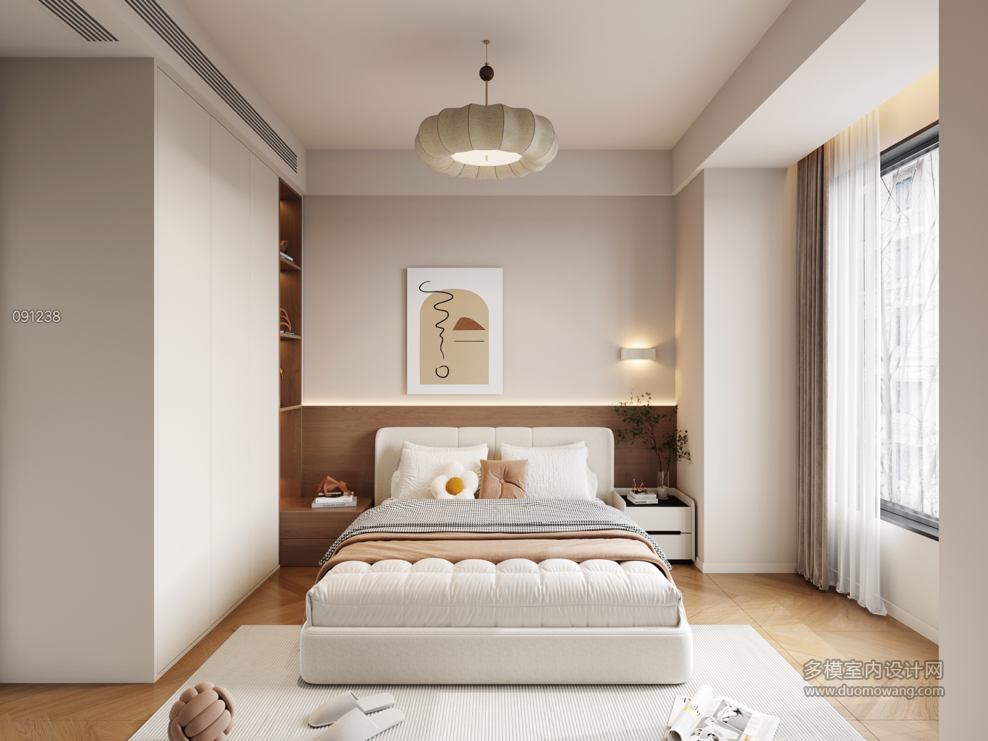 11现代中古风次卧单张