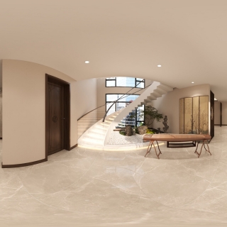 中式一楼楼梯口