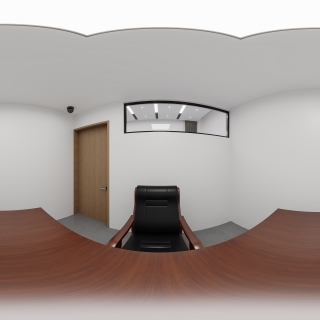 现代警察局询问室全景