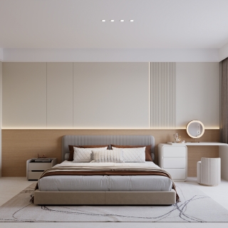 现代卧室 (1)