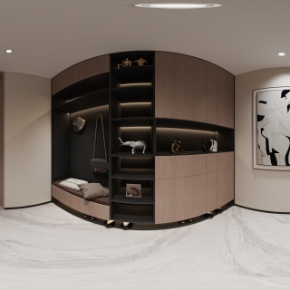 富一层门厅现代