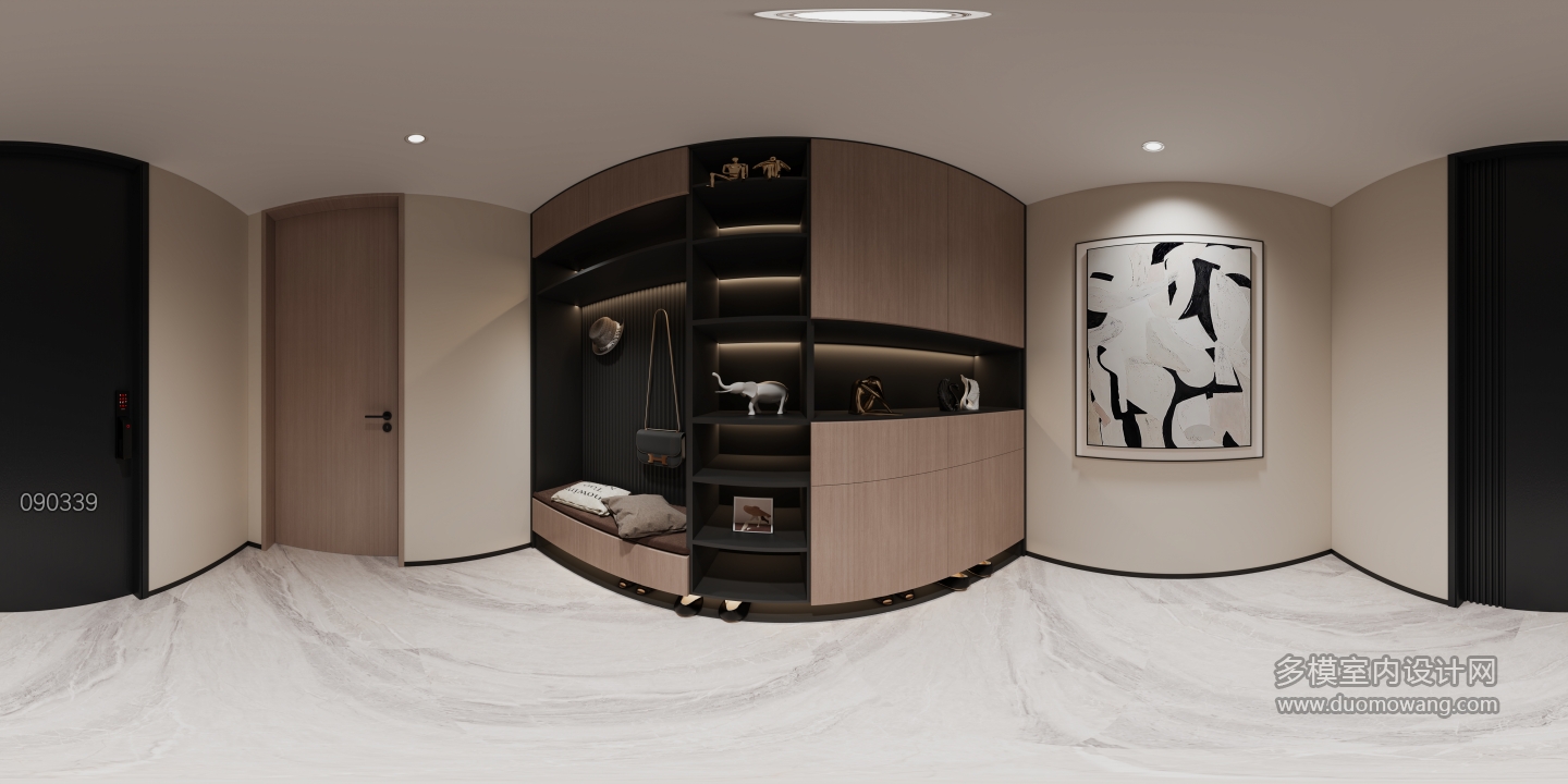 富一层门厅现代