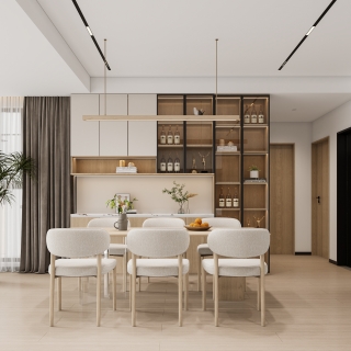 原木-客厅特写1