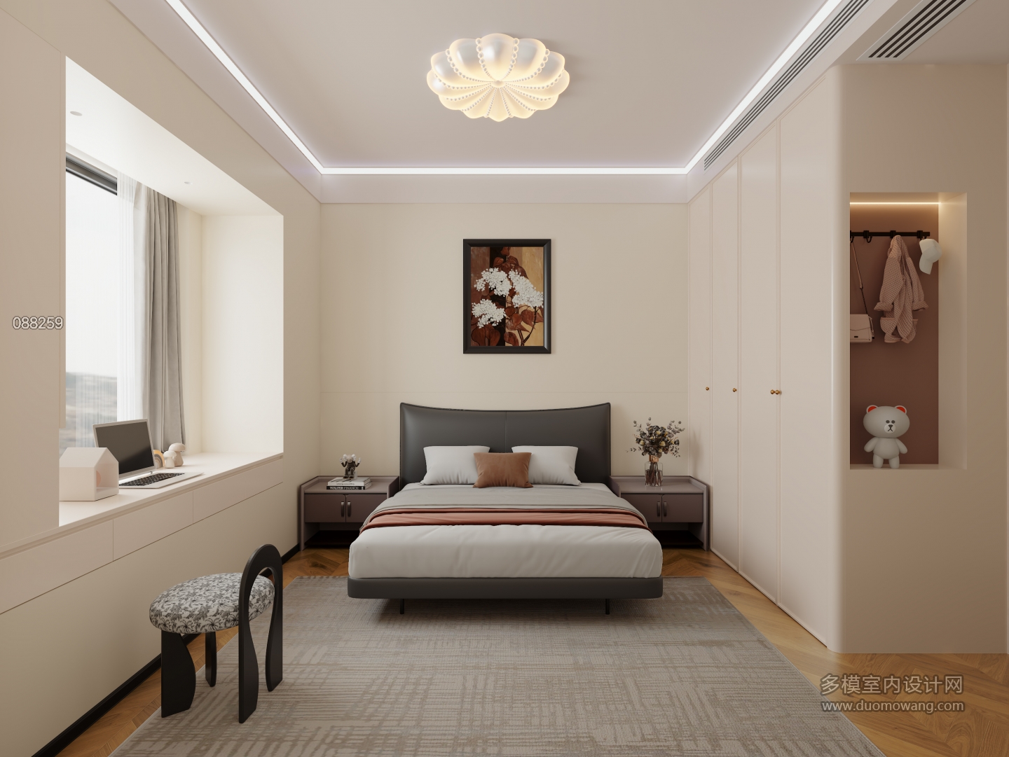 法式主卧室单张