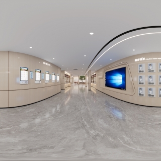 新中式全景前厅