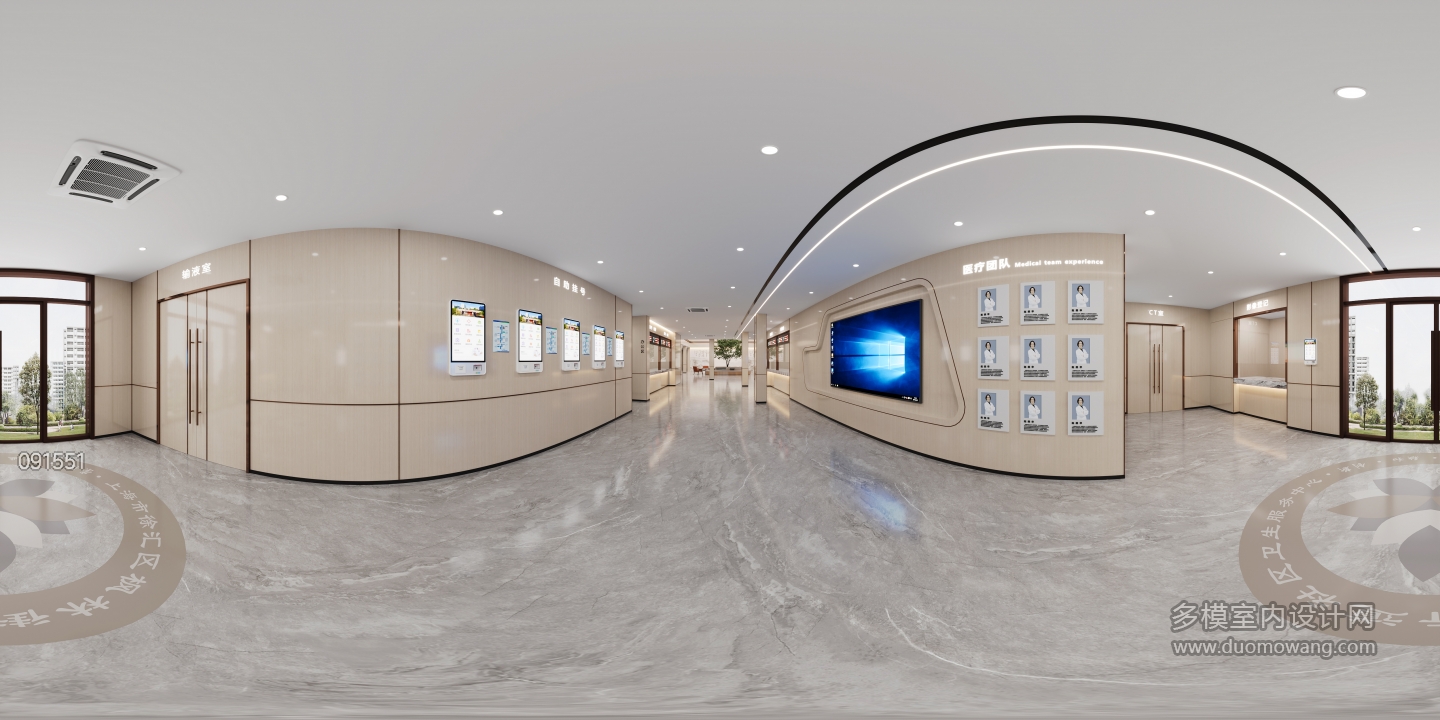 新中式全景前厅