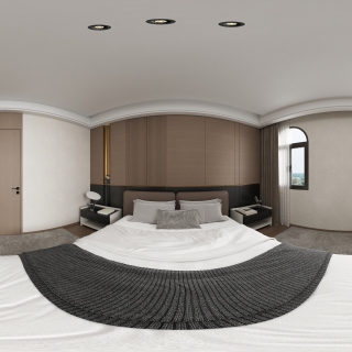 意式轻奢-三楼主卧