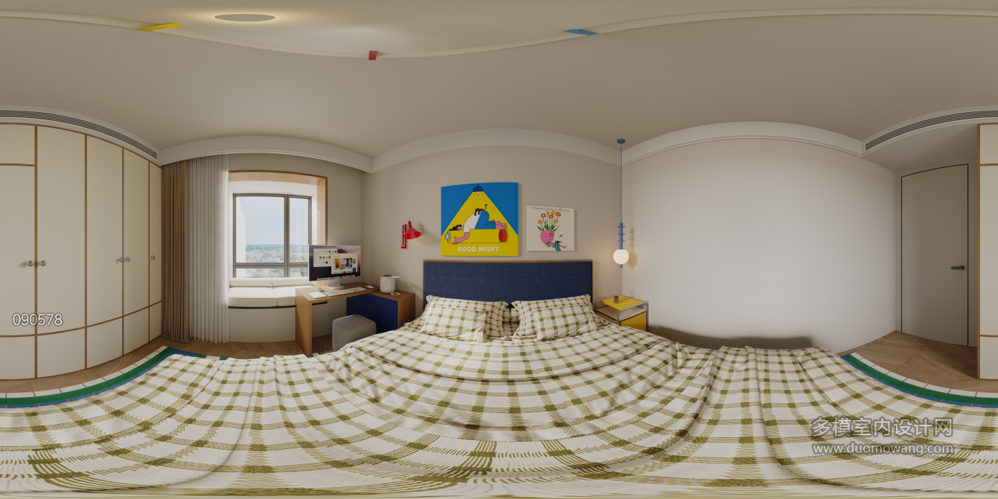 主卧室全景